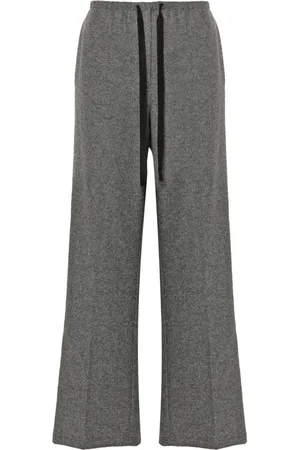 FORTE FORTE Gerade Hose aus Filz