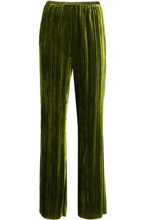 FORTE FORTE Samthose mit Stretchbund