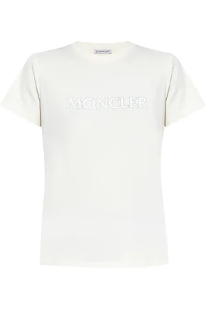 Moncler T-Shirt mit Kristall-Logo