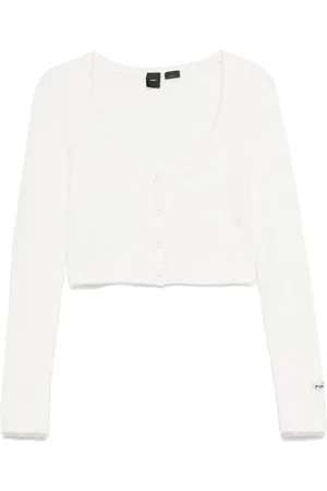 Pinko Klassischer Cropped-Cardigan