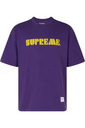 Supreme T-Shirt mit Stickerei