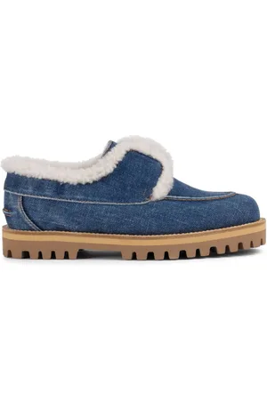 LE SILLA Yacht Loafer mit Shearling-Besatz