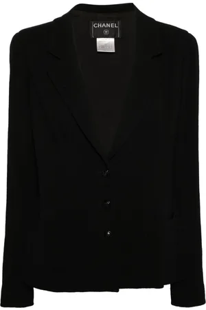 CHANEL 2000s CHANEL Jacke aus Wolle