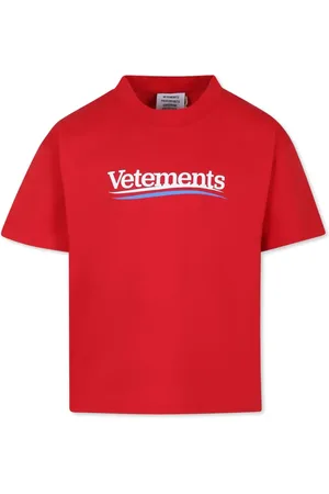 Vetements T-Shirt mit Logo-Print