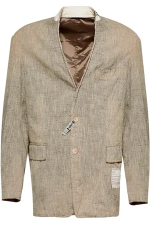 Maison Mihara Yasuhiro Slub-Sakko aus Tweed