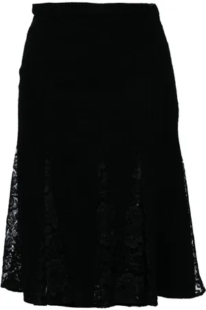 Dolce & Gabbana Rock mit Spitzenbesatz