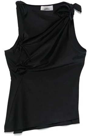 COPERNI Asymmetrisches Oberteil mit Blumen
