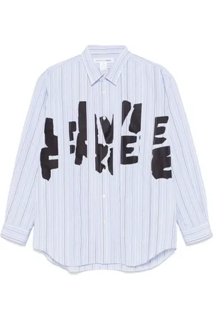 Comme des Garçons Gestreiftes Hemd