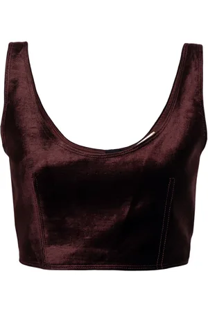 FORTE FORTE Cropped-Oberteil mit Bandeau-Styles