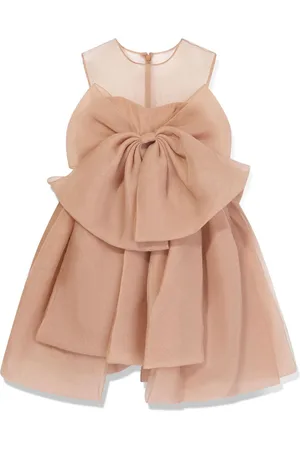 Maison Ava Linette Kleid mit Rüschenschleife