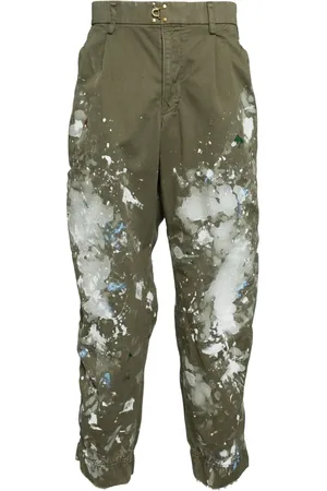 Kolor Hose mit grafischem Print
