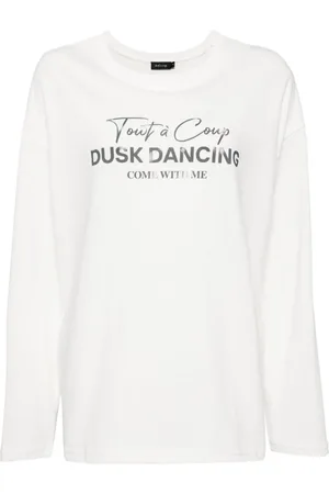 tout a coup T-Shirt mit Logo-Print