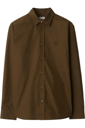 Burberry Hemd mit Logo-Stickerei