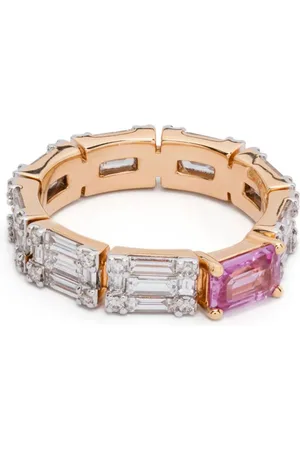 ROSEKEY 18kt Rotgoldring mit Diamanten