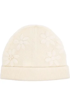 Onefifteen Beanie mit Blumenstickerei