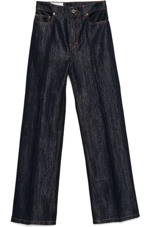 Casablanca Gerade Jeans mit Lurex-Detail