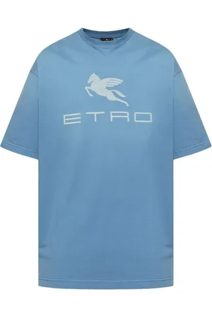 Etro T-Shirt mit Logo-Print