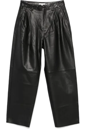 Tommy Hilfiger Tapered-Hose aus Leder