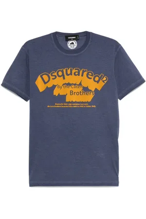 Dsquared2 T-Shirt mit geflocktem Logo