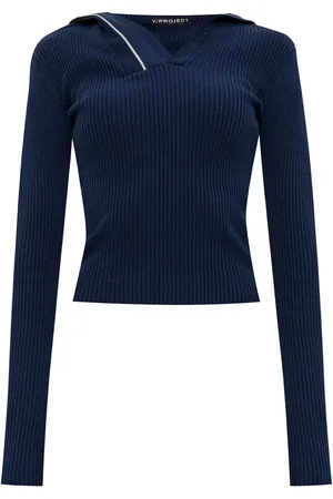 Y / PROJECT Geripptes Top