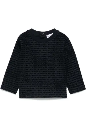 Emporio Armani T-Shirt mit Logo-Jacquard