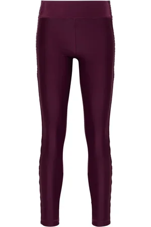 VERSACE Leggings mit Logo-Streifen
