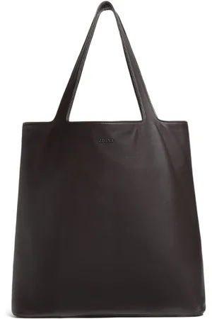 Ermenegildo Zegna Secondskin Tote Bag aus Leder