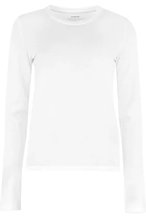 Vince Langarmshirt mit rundem Ausschnitt