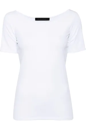 ALAINPAUL T-Shirt mit U-Boot-Ausschnitt