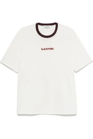 Lanvin T-Shirt mit Logo-Applikation