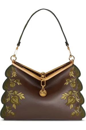 Etro Mittelgroße Vela Schultertasche mit Stickerei