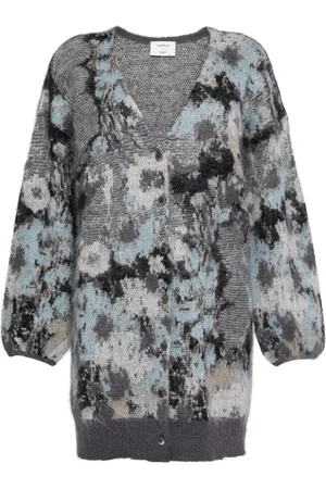 Onefifteen Cardigan mit Intarsienmuster