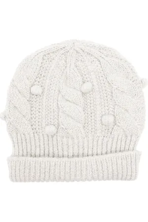 Onefifteen Beanie mit Glitter-Zopfmuster