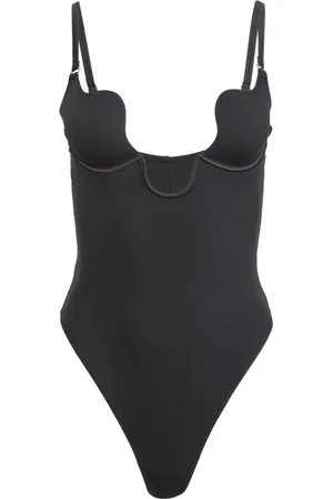 FLEUR DU MAL Le Stretch micro Body mit U-Ausschnitt