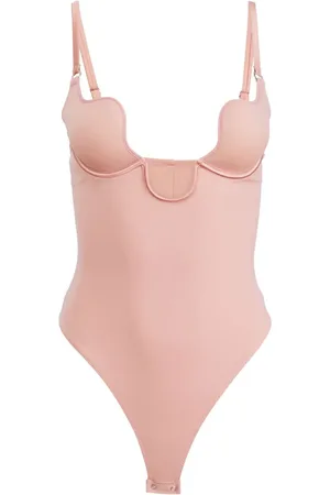 FLEUR DU MAL Le Stretch micro Body mit U-Ausschnitt