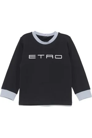 Etro T-Shirt mit Logo-Stickerei