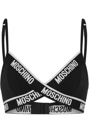 Moschino Triangel-BH mit Logo