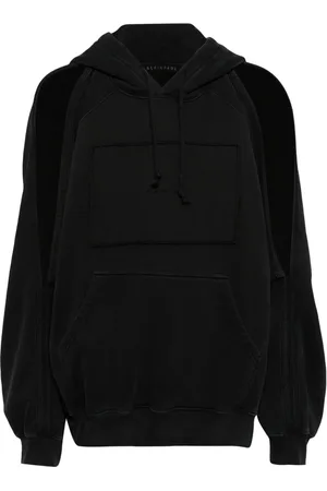 ALAINPAUL Hoodie mit Logo-Stickerei