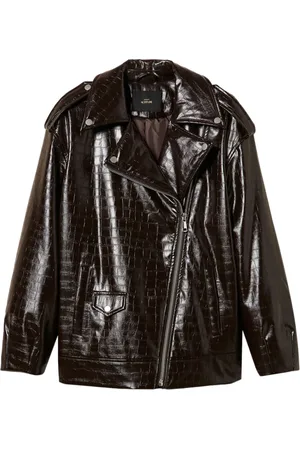 Twin-Set Bikerjacke mit Animal-Muster