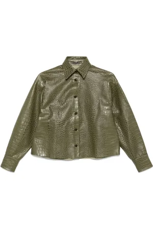 ERMANNO SCERVINO Hemd mit Kroko-Effekt