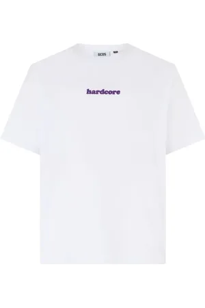 GCDS T-Shirt mit Logo-Stickerei