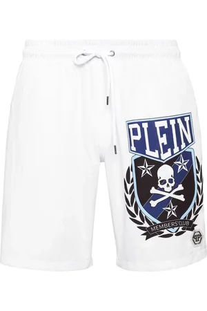 Philipp Plein Skull & Bones Badeshorts