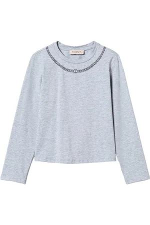 Twin-Set T-Shirt mit Strass