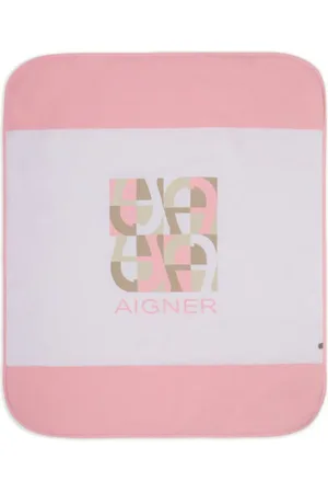 Aigner Decke mit Logo-Print