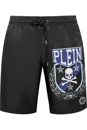 Philipp Plein Skull & Bones Badeshorts
