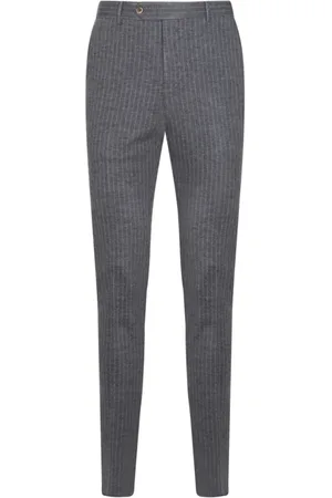 PT Torino Tapered-Hose mit Nadelstreifen