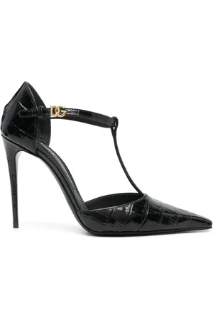Dolce & Gabbana Pumps mit Lackoptik 105mm