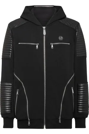 Philipp Plein Kapuzenjacke mit Reißverschluss