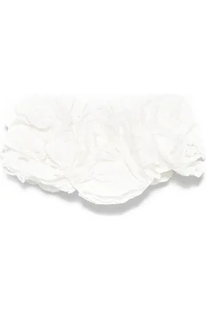 Shushu/Tong Kragen mit floraler Applikation