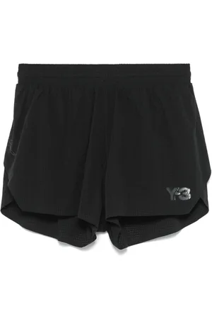Y-3 Lauf-Shorts mit Logo-Print